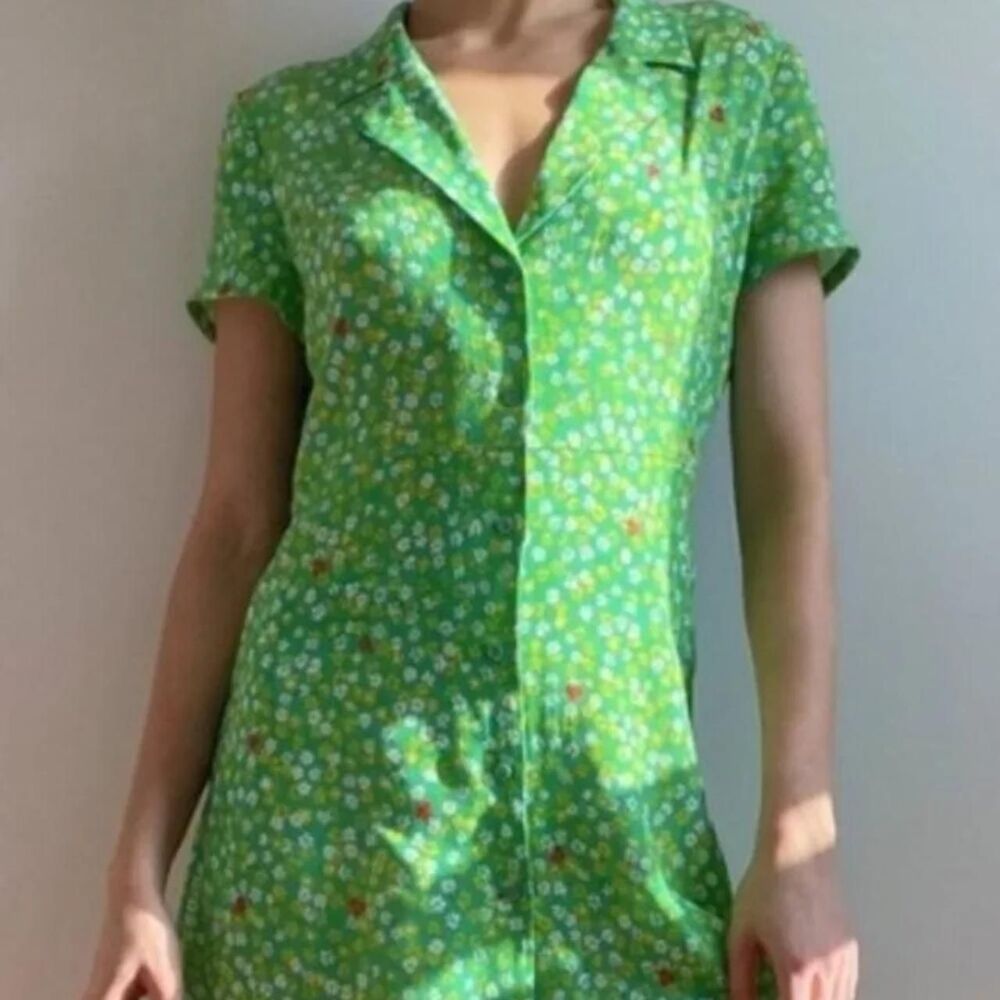 Aritzia Women's Green Dress